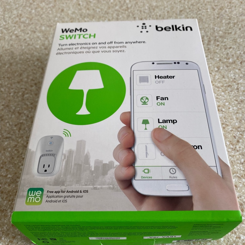 NEW LISTING Belkin WeMo Switch